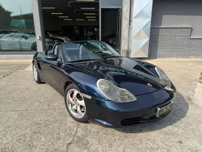 Usata Porsche 986 Boxster 260 CV (191 kW) 2003 Blu/azzurro Cabrio
