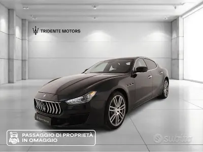 Usata Maserati Ghibli GranLusso 275 CV (202 kW) 2019 Nero Berlina