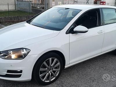 Usata VW Golf VII 110 CV (80 kW) 2015 Bianco Berlina