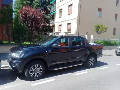 Usata Ford Ranger Wildtrack 170 CV (125 kW) 2021 Nero Pick-up
