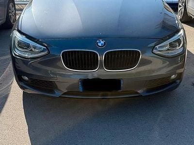 Usata BMW 118 150 CV (110 kW) 2015 Blu Utilitaria