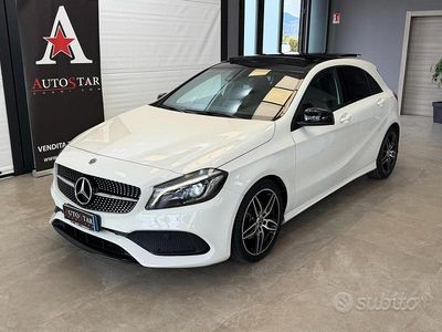 Usata Mercedes A180 Premium 109 CV (80 kW) 2017 Bianco Berlina