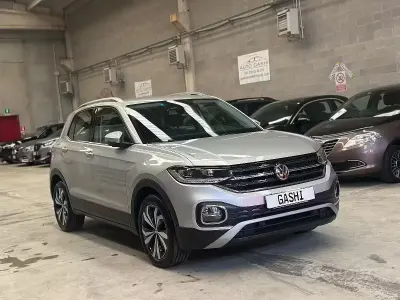 Käytetty VW T-Cross Advance 116 HP (85 kW) 2019 Valkoinen Katumaasturi