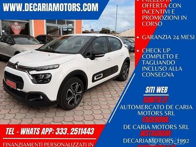 Usata Citroën C3 Shine 102 CV (75 kW) 2021 Bianco Utilitaria