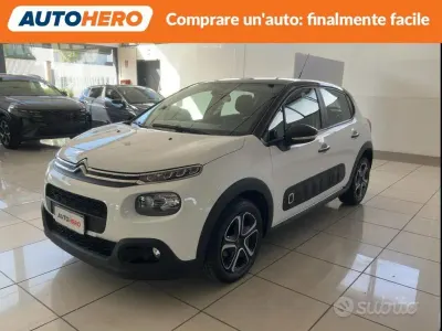 Usata Citroën C3 Shine 102 CV (75 kW) 2019 Bianco Utilitaria
