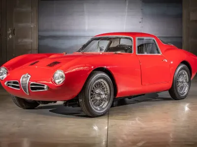 Usata Alfa Romeo 1900 Edizione Speciale 90 CV (66 kW) 1953 Rosso Coupé