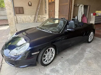 Usata Porsche 986 Boxster 260 CV (191 kW) 2003 Bluazzurro Cabrio
