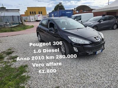 Begagnad Peugeot 306 2010 Svart Sedan