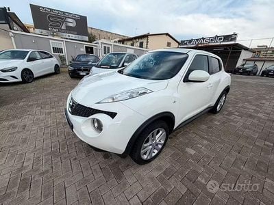 Usata Nissan Juke Tekna 110 CV (80 kW) 2012 Bianco SUV