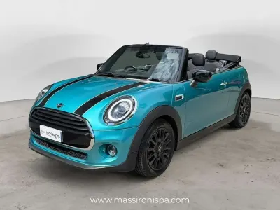 Usata Mini Cooper Cabriolet 136 CV (100 kW) 2019 Blu/azzurro Cabrio