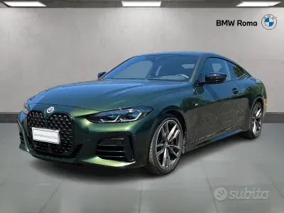 Usata BMW M440 M Sport 374 CV (275 kW) 2023 Sanremo green metallic Coupé