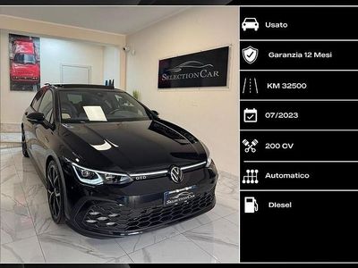Usata VW Golf VIII GTD 200 CV (147 kW) 2023 Nero Berlina