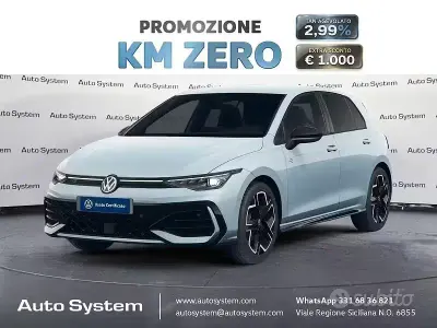 Nuova VW Golf VIII R-line Plus 150 CV (110 kW) 2026 Blu Berlina