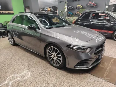 Usata Mercedes A200 Premium Plus 150 CV (110 kW) 2019 Grigio Berlina