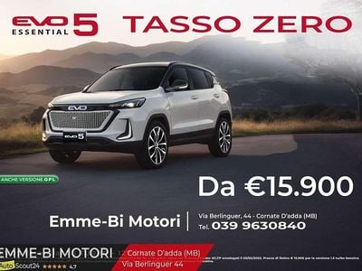 Nuova EVO Evo 5 120 CV (88 kW) 2026 Blu/azzurro SUV