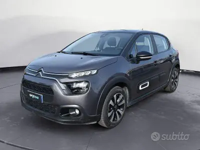 Usata Citroën C3 PureTech 83 CV (61 kW) 2022 Grigio Utilitaria