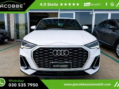 Usata Audi Q3 S-Line 150 CV (110 kW) 2021 Bianco ghiaccio SUV