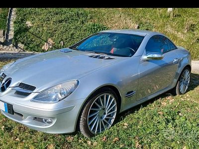 Usata Mercedes SLK200 163 CV (119 kW) 2007 Grigio Cabrio