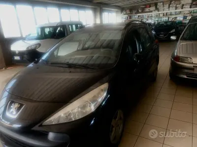 Brugt Peugeot 207 Access 70 HK (51 kW) 2011 Sort Stationcar