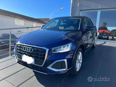 Usata Audi Q2 S-Line 116 CV (85 kW) 2021 Blu SUV