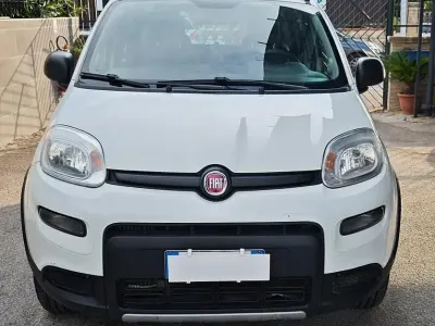Usata Fiat Panda 4x4 S 85 CV (62 kW) 2019 Bianco Utilitaria