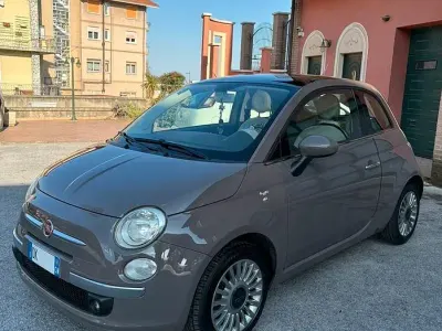 Usata Fiat 500 100 CV (73 kW) 2008 Marrone Utilitaria