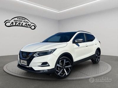 Usata Nissan Qashqai Tekna+ 110 CV (80 kW) 2018 Bianco SUV