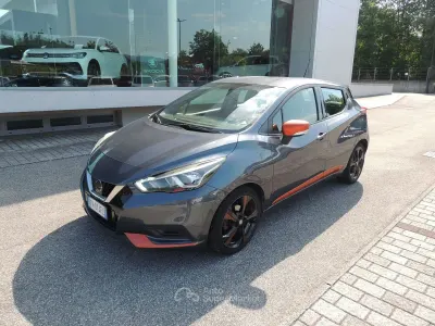 Usata Nissan Micra Acenta 90 CV (66 kW) 2017 Grigio Utilitaria