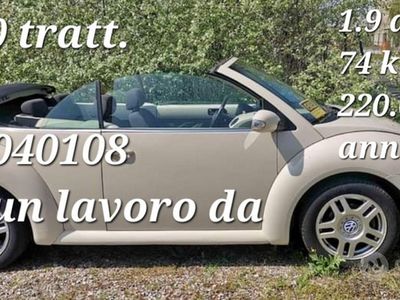 usata VW Beetle 1.9 TDI 101CV Cabrio