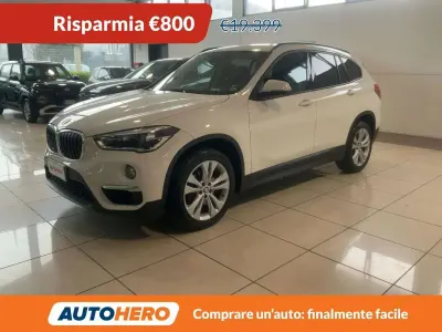 Usata BMW X1 Advantage 150 CV (110 kW) 2019 Bianco SUV