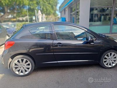 Usata Peugeot 207 110 CV (80 kW) 2006 Nero Berlina