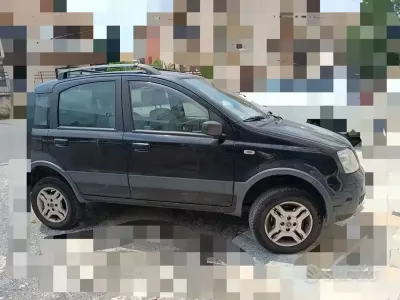 Usata Fiat Panda 4x4 2007 Nero Utilitaria