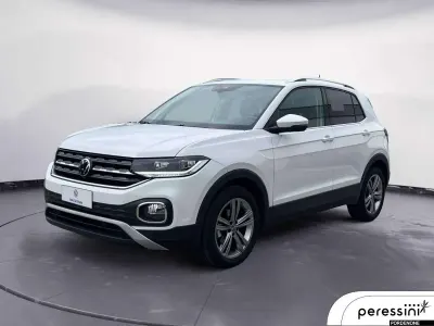 Usata VW T-Cross Advance 110 CV (80 kW) 2023 Bianco SUV