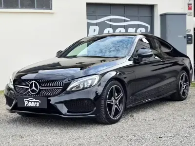Usata Mercedes C220 Premium 170 CV (125 kW) 2018 Nero Coupé