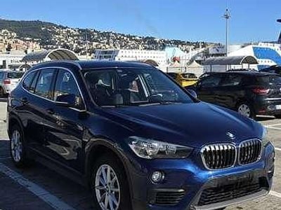 Usata BMW X1 150 CV (110 kW) 2018 Blu/azzurro SUV