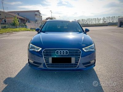Usata Audi A3 Ambition 105 CV (77 kW) 2013 Blu/azzurro Berlina