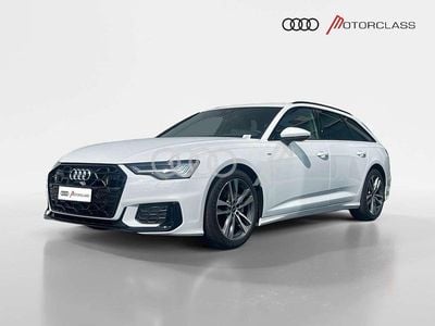 Usata Audi A6 S-Line 204 CV (150 kW) 2024 Bianco ghiacciaio metallizzato Station wagon