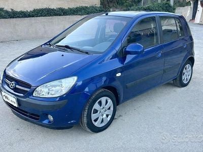 Usata Hyundai Getz Style 88 CV (64 kW) 2008 Blu Utilitaria