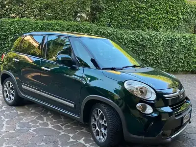 Usata Fiat 500L Trekking 105 CV (77 kW) 2015 Verde Monovolume