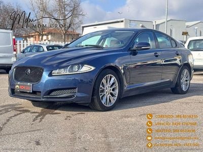 Usata Jaguar XF 241 CV (177 kW) 2012 Blu Berlina