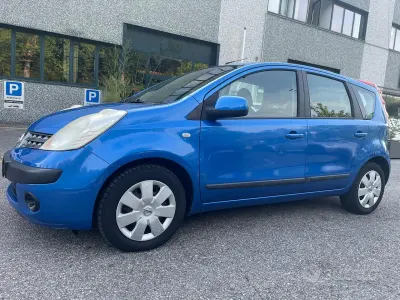 Usata Nissan Note 88 CV (64 kW) 2007 Bluazzurro Utilitaria