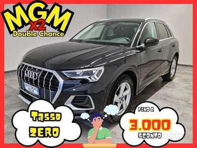Usata Audi Q3 Advanced 150 CV (110 kW) 2022 Nero SUV