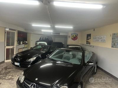 Usata Mercedes CLK200 163 CV (119 kW) 2004 Nero Cabrio