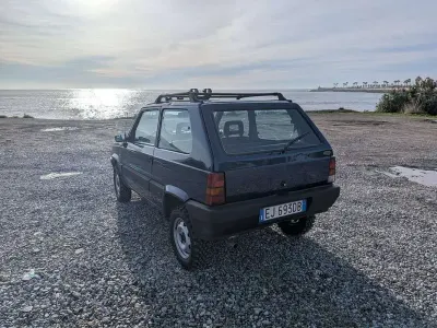 Usata Fiat Panda 4x4 Club 54 CV (39 kW) 1997 Blu/azzurro Utilitaria