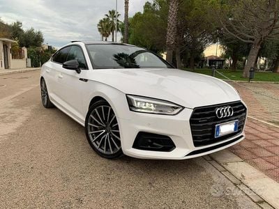 Usata Audi A5 Sportback S-Line 190 CV (139 kW) 2018 Bianco Utilitaria