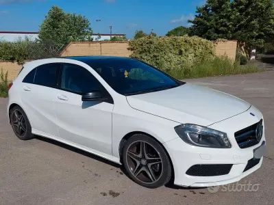 Usata Mercedes A180 Premium 109 CV (80 kW) 2014 Bianco Berlina