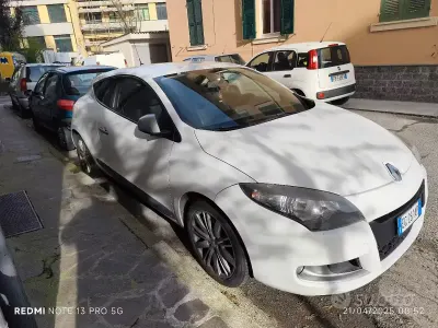 Usata Renault Mégane GT Line GT-Line 110 CV (80 kW) 2010 Bianco Coupé