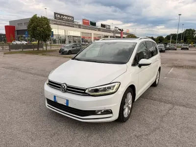 Usata VW Touran Comfortline 204 CV (150 kW) 2016 Bianco Monovolume