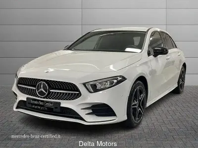 Usata Mercedes A250 Premium 218 CV (160 kW) 2022 Bianco digitale Utilitaria