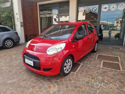 Usata Citroën C1 68 CV (50 kW) 2009 Rosso Utilitaria